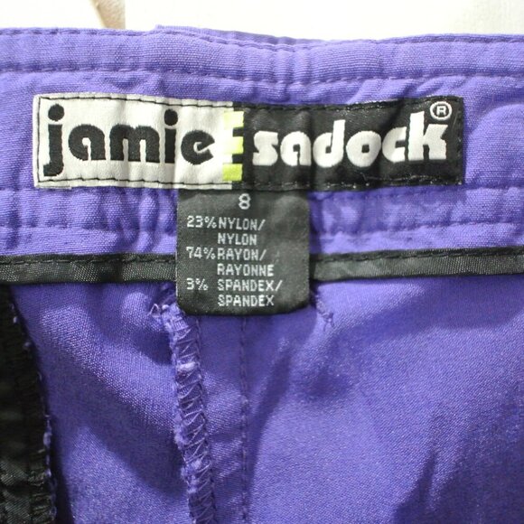 Jamie Sadock Golf Shorts Style 11331 in Rangoon Purple - Picture 3 of 5